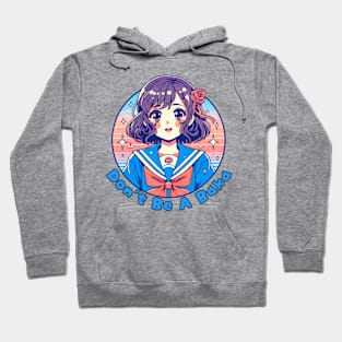 Japanese Anime baka idiot Hoodie